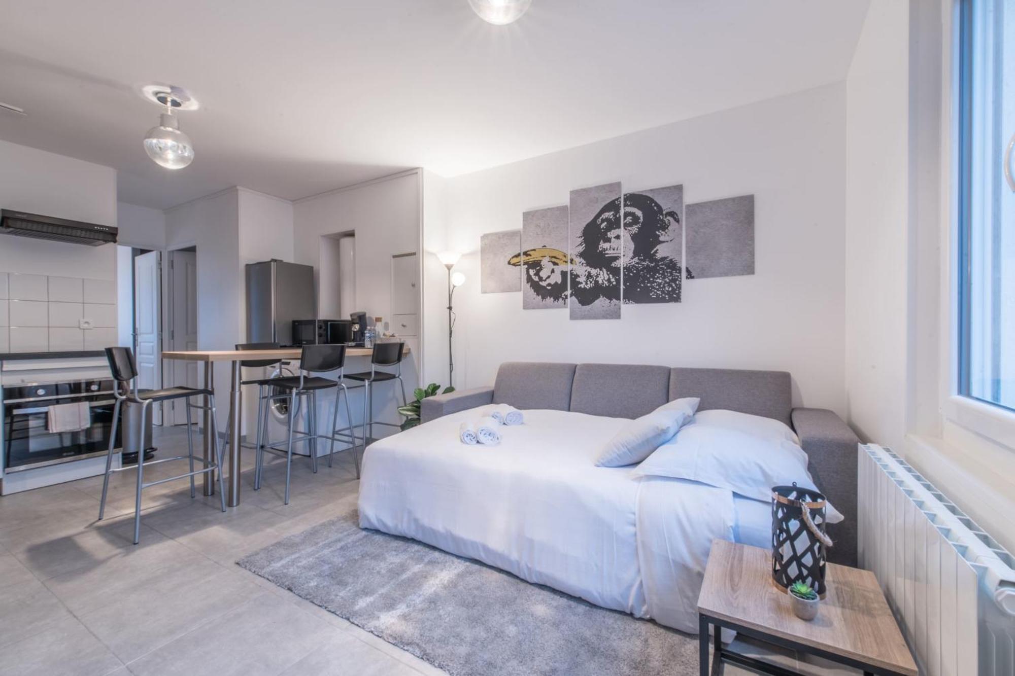L'Urbain - 600M Gare - Parking Apartamento Saint-Nazaire  Exterior foto